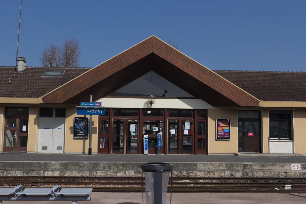 La Voulzie Appartement - Proche Centre Avec Parking Prive Provins Kültér fotó